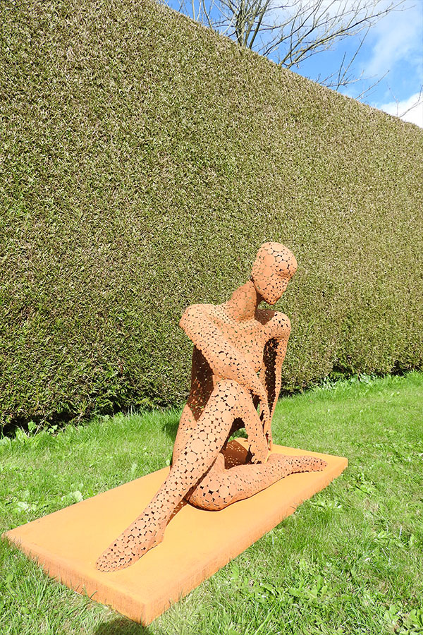 Buste femme exterieur Yumi  Acier Corten Effet rouille Acier corten - William David