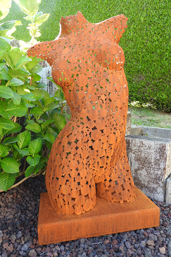 Buste femme exterieur Anissa  Naturel  Acier corten 